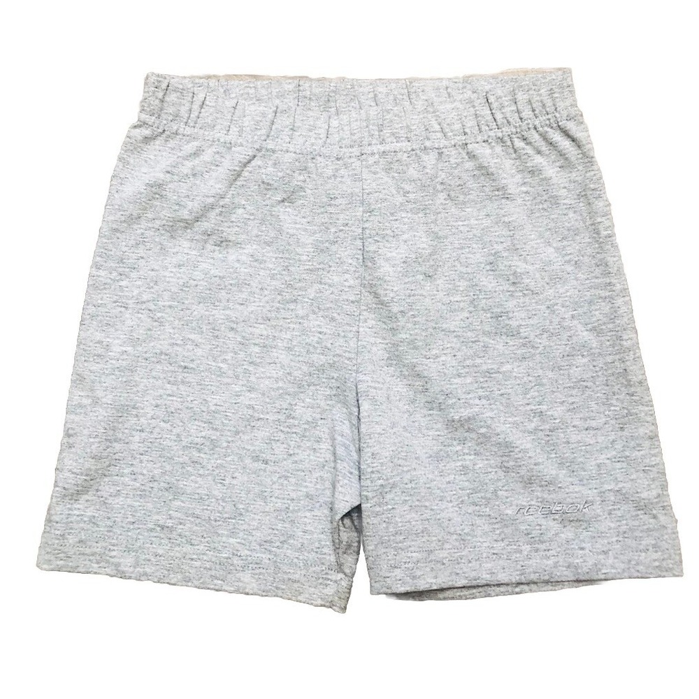 Vintage Reebok Bike Shorts Women's S Gray Heather Volleyball Y2K NEW